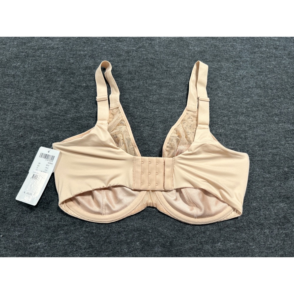 Chantelle Norah Underwire Bra Women 34G Nude Floral Lace Full Coverage C13F10 - Picture 2 of 7